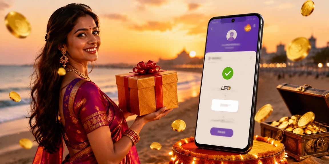 Secure mobile payment transactions made by Indian user
